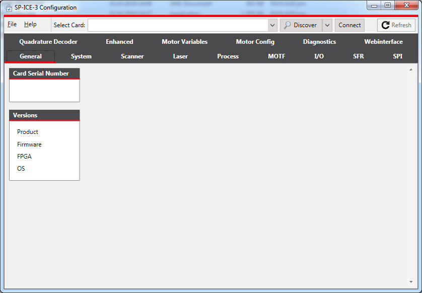 SP-ICE-3 Configuration-Start